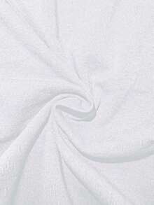 1pc Modelo Graphic Print Men's 100% Cotton T-Shirt,  Casual Sports Style Top T-Shirt,  Fashionable Street Style, Suitable For Travel And Sports Wear - 白色 - 查看 7