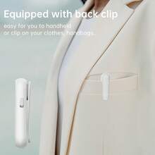 1pc FM Portable Radio,Horse Racing Sports Neck Clip, MiniRechargeable Pocket Radio With Digital Tuning For Optimal Reception, LCD Screen, Belt Clip, Stereo Headphone Jack For Meetings Fitness Jogging Walking Camping