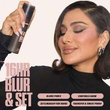 Mini Easy Bake Blurring Setting Spray With 16-Hour Wear   Collagen And Bio-Retinol  Graduation Birthday Holiday Summer Fall Autumn Y2K Fancy Fashion Women Brand Makeup Cosmetic Beauty Party Beach Travel Camping Outdoors School Campus Trip Festivals Decor Gift Present Rose Girl Cosplay Best Color Charm Vibe