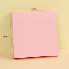 500pcs/400pcs/50pcs Colored Sticky Notes, Suitable For Work, Study, Leaving Messages, And Taking Notes. Students Use Sticky Note Paper With Small Tags, Strong Adhesion, Solid Color Office Message Notes Self-Adhesive, Multiple Colors To Choose From,Back To School.