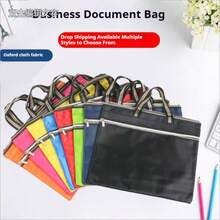 Nowa, pogrubiona teczka A4 do torebki, torba na przybory studenckie, aktówka biznesowa z personalizowanym logo, torba konferencyjna