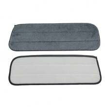 1/2/4/5/10 buc Lavete reutilizabile pentru mop din catifea coral - formă trapezoidală, ușor de atașat, foarte absorbante, compatibile cu mopurile pulverizate pentru podele din lemn masiv, gresie, laminat și marmură - ideale pentru bucătărie, living, birou și curățenie zilnică