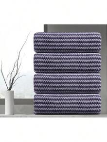 4 Pack Washcloths Set 13"X13",Grey Towel Set For Bathroom,Highly Absorbent & Quick Dry Washcloths For Daily Use,Soft Microfiber Multipurpose Washcloths Premium Towel Set For Hotel, Spa, Shower, Gym