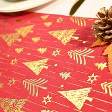 Árbol de línea de lámina de oro de terciopelo, adecuado para fiestas festivas, decoración de sala de estar, comedor, arreglo de escena