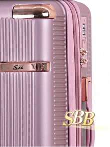 High Quality Carry-On Suitcase, 4 Double Wheels, 360 Degree Rotation, 9kg - Rusty Rose - View 2