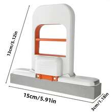 1 Stück Multi-Funktions Mini Wischmopp - Ausziehbar, Nass- und Trockeneinsatz, kompaktes Design, robuster Kunststoff, geeignet für Küche, Wohnzimmer, Badezimmer, Autoglas - ideal für Haushaltsreinigung, Küchenreinigungswerkzeug