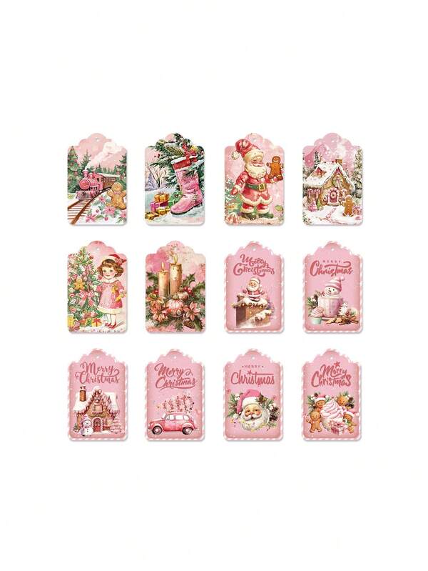 8pcs/Set Elegant Floral Greeting Cards, Baking Party Invitation Cards, Minimalist European Style Thank You Cards, Navy Blue Kraft Paper Colorful White Background