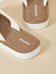 Styleloop Sandalias de estilo bohemio para mujer, adecuadas para fiestas, playa y vacaciones - Blanco - Ver 2