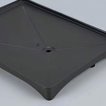 1个带排水孔的厨房收纳托盘，兼容碗碟晾干架，多功能沥水架，易于清洁，台面碗碟晾干架（不含晾干架）