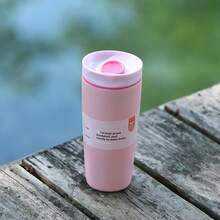 1 caneca de viagem com isolamento a vácuo de aço inoxidável de 12 oz/20 oz, xícara de café portátil adequada para carro, escritório, casa, acampamento, recipiente moderno para bebidas, recipiente doméstico durável, material, companheiro de viagem ao ar livre/presente de Natal