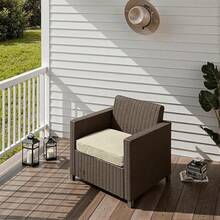 Outdoor Chair Cushions 22 X 22 X 3 Inch, Waterproof & Fade Resistant Patio Seat Cushion For Furniture With Handle And Ties, Thick Seating Pads For Outside Sofa Couch Set Of 2, Teal - Màu be - Xem 4