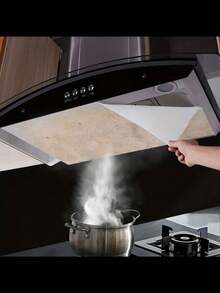 抽油烟机过滤器通用替换扁平油脂除尘碳炭油烟过滤器厨房烤箱家用餐厅保护垫风扇抽油烟机滤网可调节纸