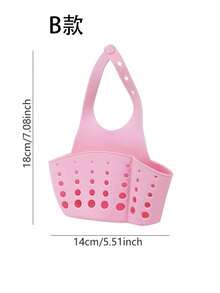 Giá đựng đồ nhà bếp có thể điều chỉnh - Giá đỡ miếng bọt biển có giác hút, giỏ đựng đồ hai tầng, giúp thoát nước hiệu quả hơn. - Nhiều màu - Xem 6