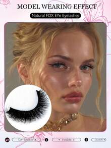 10 Pairs 6D Fluffy False Eyelashes - D Curl, 6-14mm - Dramatic Lashes For Voluminous Eye Makeup, Handmade Reusable Short Natural Lashes - Natural Lashes - View 3