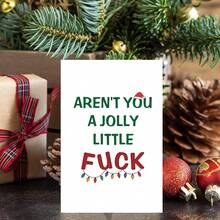 1PC, Funny Christmas Card For Him Her, Sweet Christmas Card For Husband Wife, Thankful Xmas Card & Gifts For Friends Family, To The One That Puts Up With All My Meltdowns - one-size - View 6