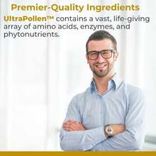 Premier Research Labs UltraPollen - Bee Pollen Supplement, Rye Pollen Extract, Prostate Health, Bee Pollen Extract From Rye Flower With Amino Acids, Supplement For Men &Amp; Women- 45 Vegetarian Capsules - 白色的 - 查看 3