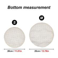 1pc Pet Sleeping Pad, Soft & Comfortable Small Pet Mat, Round Warm Pet Bed Suitable For Cats & Small Pets, Autumn/Winter (Not Machine Washable)