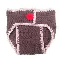 1 Set Handmade Crochet Witch Costume For Newborn Baby, Photography Prop For Halloween