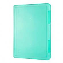 1pc Minimalist Desktop File Storage Box, Transparent Plastic Bill Organizer Box, Minimalist Desktop A4/A5 Paper File Box, Plastic Document Storage Box, School/Home Test Paper Organizer - Multicolor - View 13