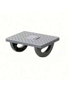 1个符合人体工学的办公脚踏 - 带按摩滚轮的桌面脚踏 - 家用办公配件，提供最大的舒适度和支撑力！ - 彩色 - 查看 10