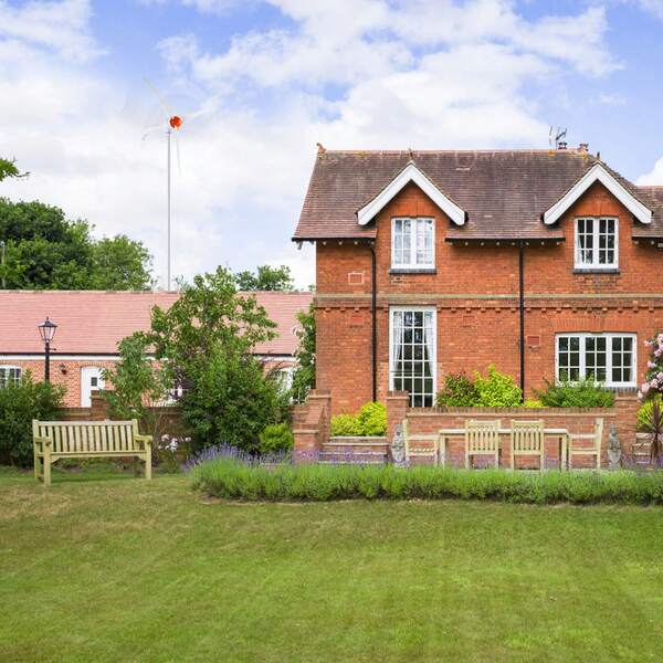 500W Wind Turbine Generator, 12V Wind Turbine Kit, 3-Blade Wind Power Generator With Anemometer, MPPT Controller & Adjustable Windward Direction, Suitable For Home, Farm, RVs, Boats