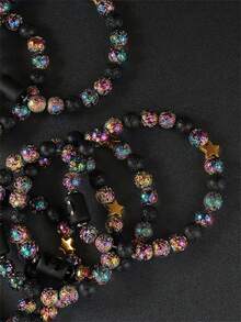 Friendship Bracelets Men Women Cool Gifts For Constellation Lover Aries Taurus Gemini Cancer Leo Virgo Libra Scorpio Sagittarius Capricorn Aquarius Pisces Present Sister Brother Boyfriend Girlfriend Vintage Streetwear Bangles