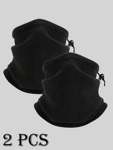 1pc Winter Warm Neck Gaiter Fleece Snow Skiing Windproof Face Mask Scarf