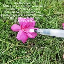 Set de 7 pensule de pictură, potrivite pentru colorat, desen, schiță în aer liber și multe alte scenarii