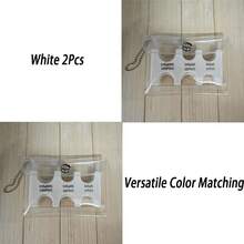 NYXIA 2 件/1 件、日本零钱包、硬币钱包、迷你钱包、钱包、便携式零钱包、货币收纳袋、旅行必备品、透明卡包