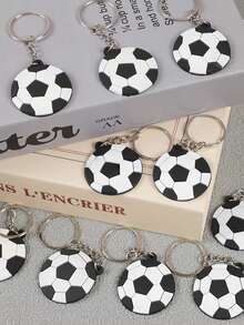 Bộ 24/12/5 món - Móc khóa bóng đá mô phỏng World Cup 2026, đồ trang trí tiệc bóng đá, móc khóa bóng đá mini, thẻ và túi quà tặng cho sinh nhật, tiệc tiết lộ giới tính, trận đấu bóng đá tối thứ Năm, móc khóa silicon hình bóng đá, mặt dây chuyền balo cho trẻ em, quà tặng tiệc sinh nhật chủ đề bóng đá, quà nhét vào piñata đám cưới, tiệc bóng đá và bóng đá giả tưởng. - Nhiều màu - Xem 3