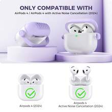 Funda protectora de silicona suave con kit de limpieza, compatible con Apple de 4ta generación - Multicolor - Ver 3