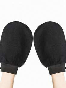 1pc Deep Exfoliating Gloves, Smooth & Radiant - Body Scrub Bath & Shower - Cleans Dead Skin Dry - Gentle Yet Effective Exfoliating Gloves, Korean Exfoliating Gloves, Clearly Removes Dead Skin, Ideal For Spray Tanning Or Keratosis Pilaris, Made Of 100% Viscose Fiber Body Scrub Pouch, Bag, Storage Box, Hair Clip - Multicolor - View 17