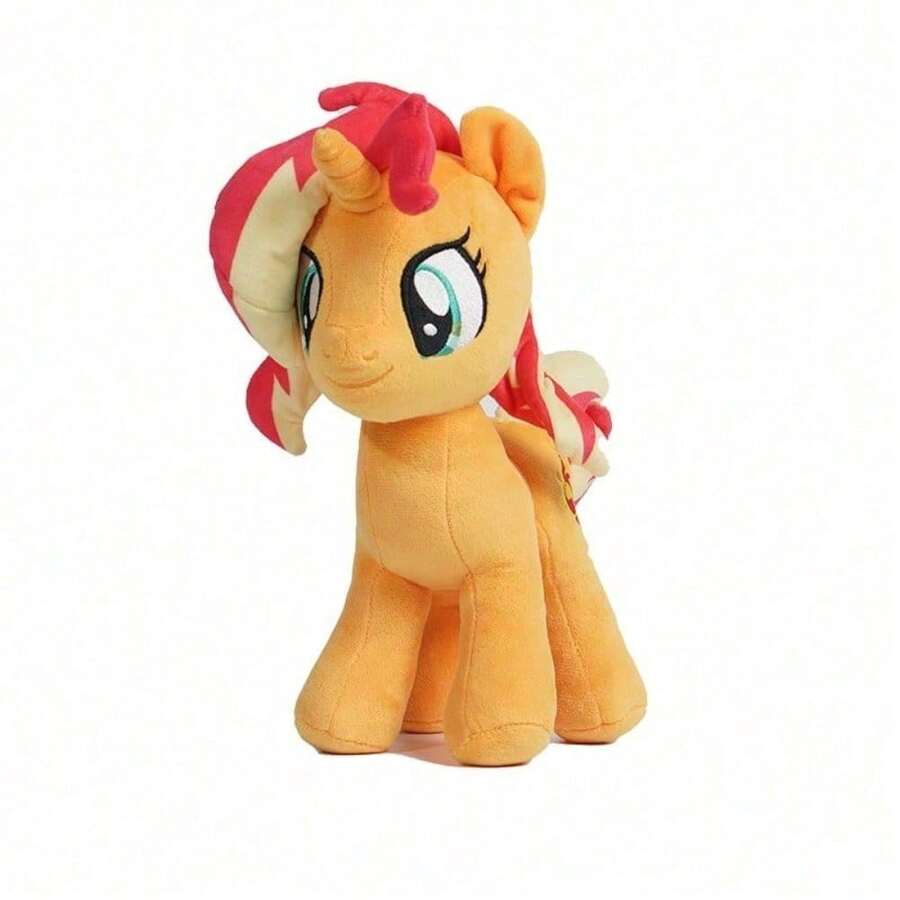 Hasbro Hasbro Búp bê nhồi bông  - Thiết kế Công chúa Twilight Sparkle, với sừng sáng bóng và bờm cầu vồng, mềm mại và thoải mái, phù hợp cho bé gái, quà tặng ngày lễ, phù hợp cho trẻ em từ 3 tuổi trở lên, nhân vật được cấp phép chính thức. - Hoàng hôn lấp lánh - Xem 1