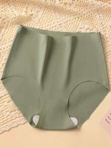 6pcs Pack Women's Seamless Triangle Panties, Invisible & Comfortable, Suitable For Christmas - Multicolor - View 2