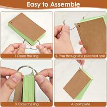 500 Pieces Ruled Index Flash Cards Colored Index Cards With Rings 3*5 Inch Flash Note Cards For Studying Office Home School And To Do List. Random Colors. School Supplies, Perfect For Thanksgiving, Christmas, And Saudi National Day Gifts.