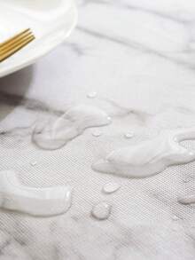 Obrus z włókniny PVC, tekstura marmuru, prosty styl, tworzywo sztuczne, nadruk, dekoracja blatu do wewnątrz i na zewnątrz