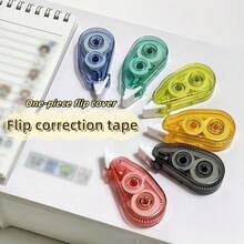 12/6 piezas Cinta correctora arcoíris - Cinta correctora, corrección instantánea, corrección de escritura, corrección suave y sin rayones, adecuada para uso en oficina y escuela, artículo de papelería esencial para útiles escolares y temporada de regreso a clases, ideal para regalar