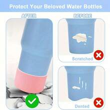 3 chiếc tương thích với cốc 30-40 Oz, 1 chiếc mũ rơm hình hoa táo gai dễ thương, 1 miếng phủ ống hút bằng silicon, 1 miếng bọc bảo vệ đáy cốc bằng silicon, phụ kiện cốc, tương thích với cốc , nút chặn chống tràn, chống bụi, nắp đậy ống hút, quà tặng tiệc ngày lễ - Nhiều màu - Xem 5