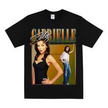 GABRIELLE SOLIS Homage T Shirt For Desperate Housewives Fans Women's Men's Unisex Print T Shirt TV Comedy Series Funny Tee - 黑色 - 查看 1