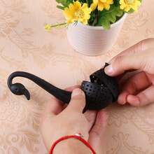Elegant Swan Tea Infuser, Tea Strainer, Tea Accessories, Tea Filter For Loose Leaf Tea, Tea Spoon - Multicolor - View 5