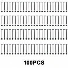 升级版 12/30/50 件尼龙通用扎带扣针和扎带自锁固定电缆扎带电线紧固带