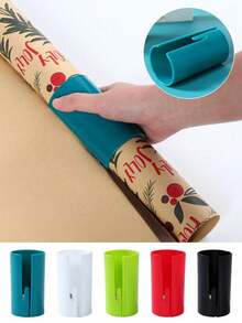 1pc Gift Wrapping Paper Cutter, Sliding Gift Wrapping Paper Cutter, For Party Gift Wrapping, Holiday Paper Cutting, Gift Wrapping Paper Roll, Kraft Paper Cutter Tool, And Easy To Cut Paper, Craft Gift Wrapping Tool, Valentine's Day, Birthday, Christmas, New Year Party Gift Wrapping Paper Cutter