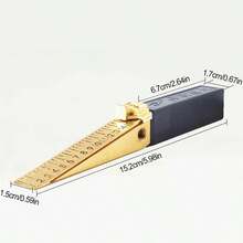 Cursor Measure Tool Detection Ruler Feeler Gauge Vernier Caliper Wedge Shaped - 彩色 - 查看 4