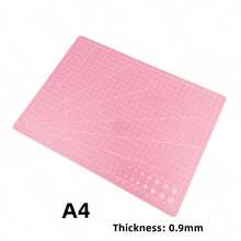1pc A4/A5/A3 Double-Sided Cutting Mat, Suitable For Art Carving, Knives, Books, Rubber Stamps, Engraving, Scales, Colored Cutting Mats, Paper Cutting - Pink - View 13