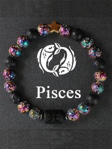 Friendship Bracelets Men Women Cool Gifts For Constellation Lover Aries Taurus Gemini Cancer Leo Virgo Libra Scorpio Sagittarius Capricorn Aquarius Pisces Present Sister Brother Boyfriend Girlfriend Vintage Streetwear Bangles