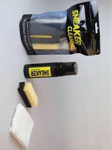 3 Piezas Kit de Limpieza de Zapatillas Blancas - Espuma de Limpieza, Cepillo y Paño. Juego de Limpiador de Zapatillas sin Agua para Zapatos Blancos, Ante, Botas, Lona, PU, Tela y talla grande - Multicolor - Ver 11