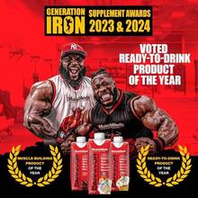 MuscleMeds Carnivor Ready To Drink Protein, Lactose Free, Sugar Free, 40g Isolate Protein, Muscle Building, Recovery, RTD, Chocolate 169 Fl Oz (Pack Of 12) - Flavor NameE - 查看 8