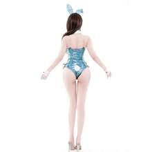 SENMHS Reverse Bunny Sexy PU Leather All Season - MH21 màu lục lam - Xem 6