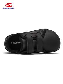 HOBIBEAR Sapatos Descalços para Crianças, Sapatos Esportivos Largos e Soltos para Meninos e Meninas, Sapatos Confortáveis para Caminhada ao Ar Livre, Sapatos Casuais Minimalistas e Macios, Adequados para Todas as Estações, Sapatos de Couro para Crianças
