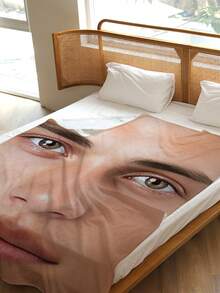 1 pieza Manta personalizada con foto, manta de franela personalizada con foto, manta de cama, manta personalizada, manta con imagen personalizada, manta de foto familiar personalizada, manta con gráfico personalizado, manta personalizada para el hogar, manta cálida, regalo familiar, regalo de boda, regalo del Día de la Madre, regalo de cumpleaños, uso de oficina